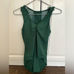 Balera women’s leotard Small Adult SA hunter green